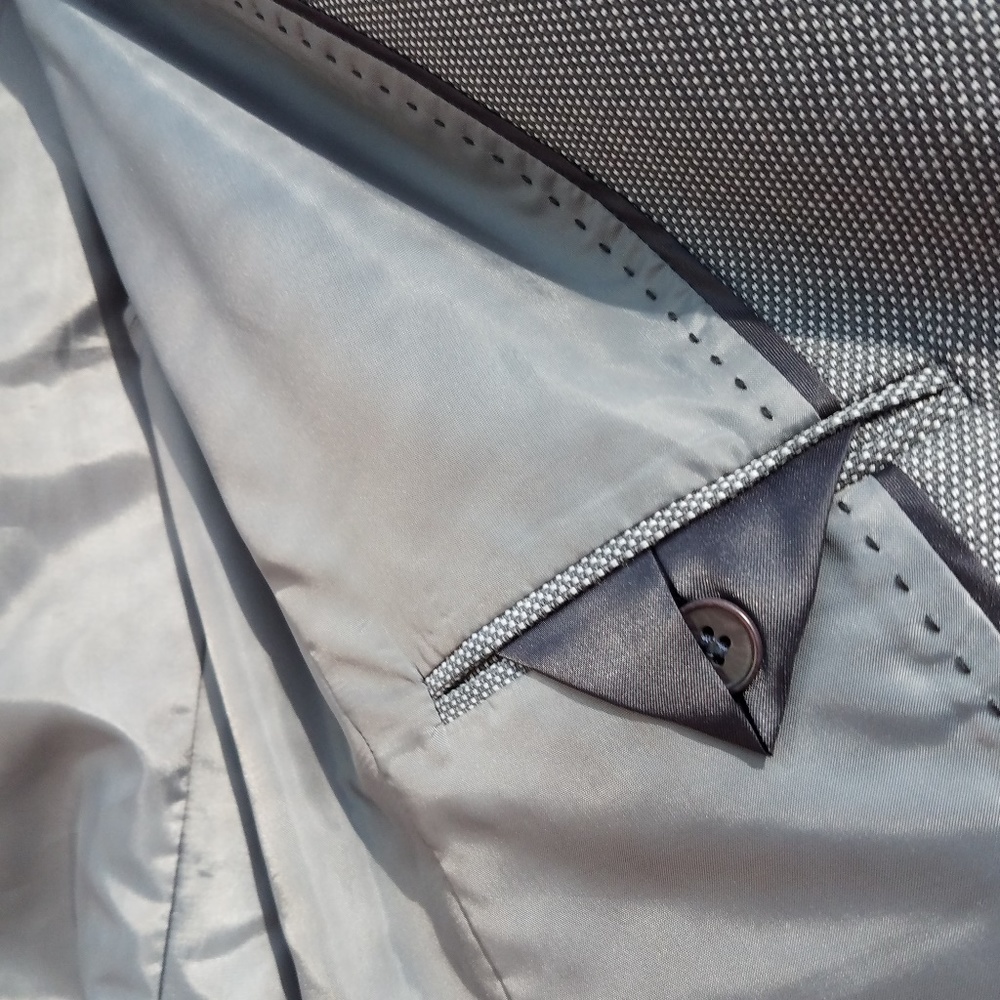 Talbots Perfect Gray Lightweight Jacket - Picture 7 of 8
